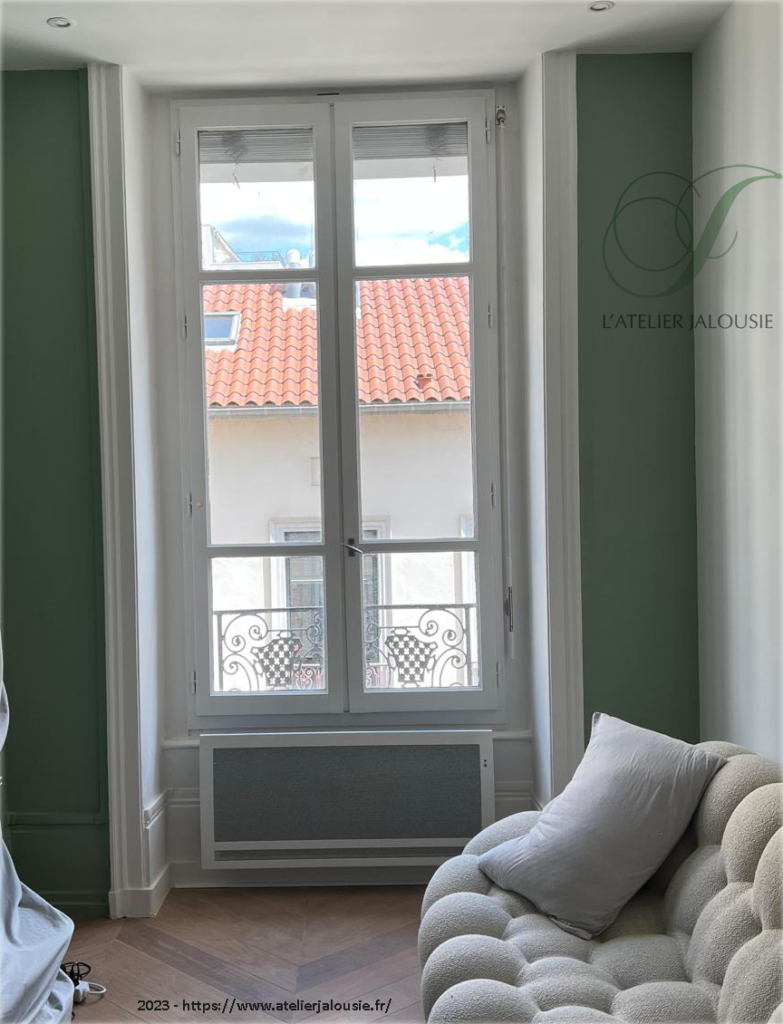 Les jalousies Lyonnaise avec manivelle